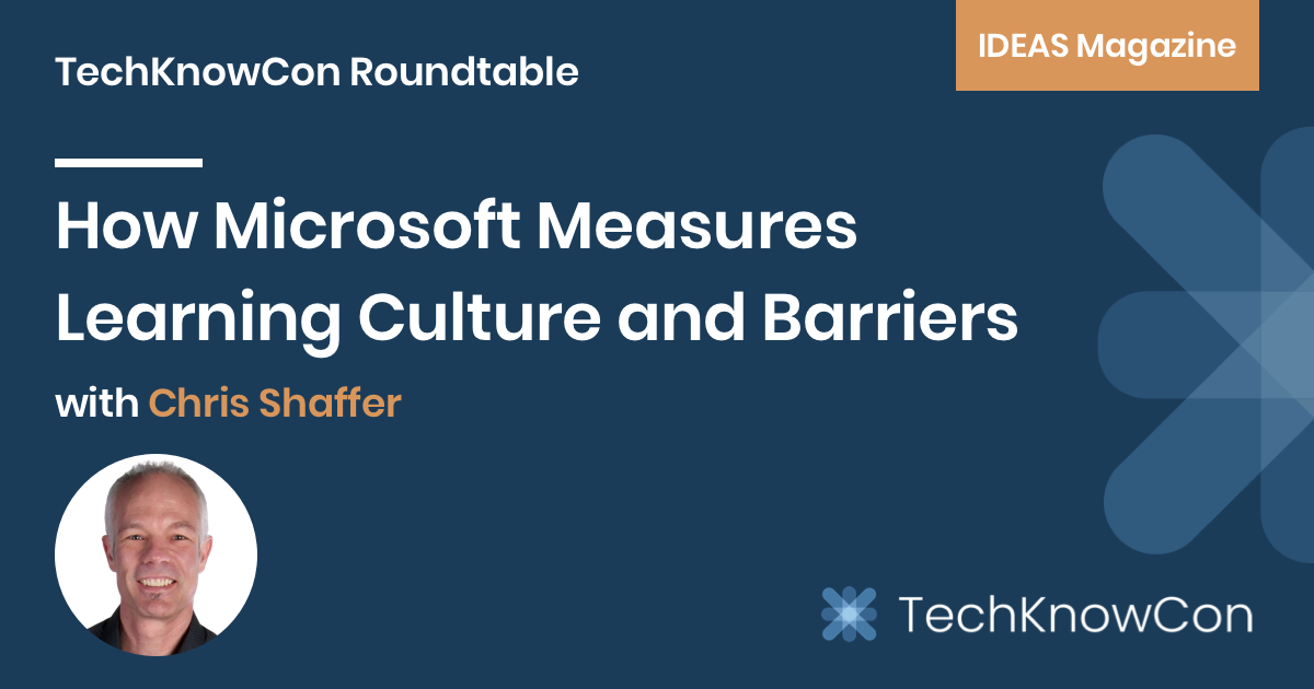 How Microsoft Measures Learning Culture and Barriers