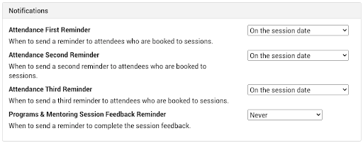 Session Reminder