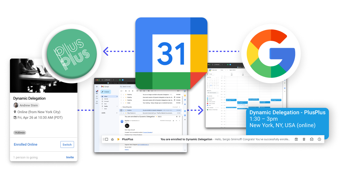 Trade spreadsheets and manual calendar invites for intelligent automation to remove toil work and save time.